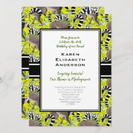 Convite Lêmures Lêmures Calgaxes