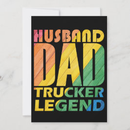 Convite lenda de caminhoneiro pai do marido para pai, pres