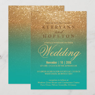 Convite Lente Dourada e lacuna