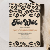 Leopard Cheetah Impressão dois Partido segundo ani