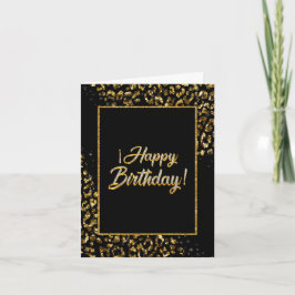 Convite Leopardo Jóia e Ouro Preto