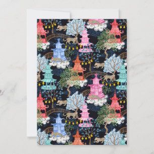 Convite Leopardos do Partido em Preto