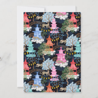 Convite Leopardos do Partido em Preto