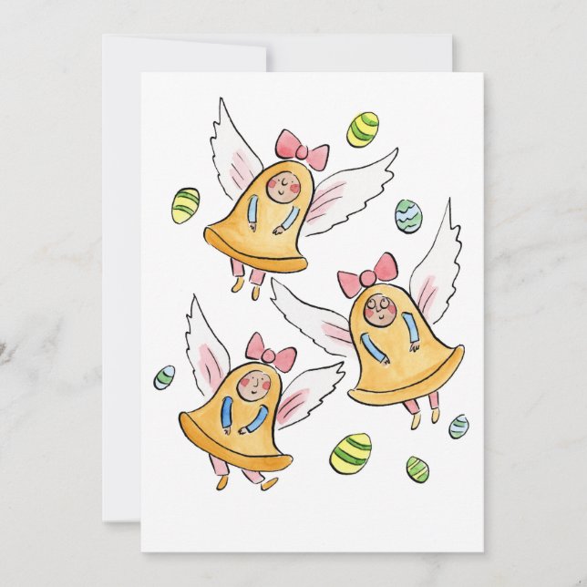 Convite Les Cloches de Pâques (Frente)