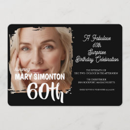 Convite Let’s Party! A Fabulous 60th Surprise Celebration