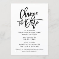 Letra Chic Hand Casamento| Alterar A Data