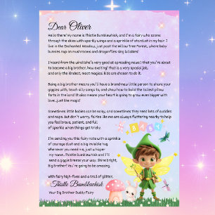 Convite Letra Fada Personalizada Custa para o Big Brother
