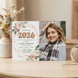 Convite Letras de Balão da Turma de 2023 Foto Formatura