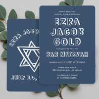 LETRAS EM RELEVO ESTRELA DE DAVI Bar Mitzvah Perso