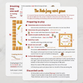 Convite Letras grandes - o jogo de cartas - diferenças