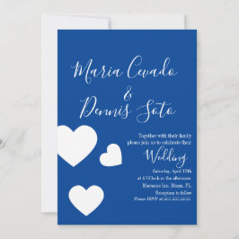 Convite Letreiro Flutuante de Coração Script Casamento Cor