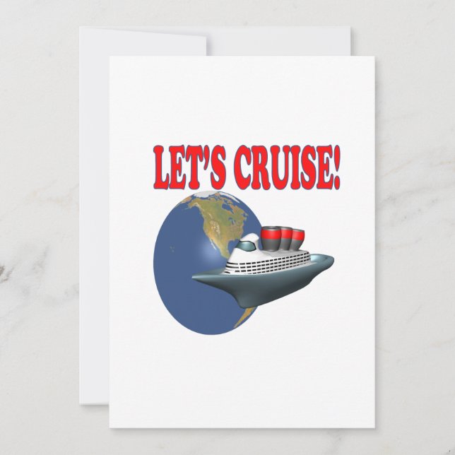 Convite Lets Cruise 2 (Frente)