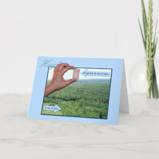 Convite Let's go look for a micro in the woods! invitation