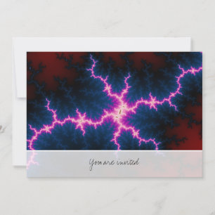 Convite Leve - Arte Fractal