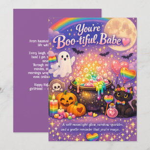 Convite LGBT Para Minha Bela Senhora 🎃🌈
