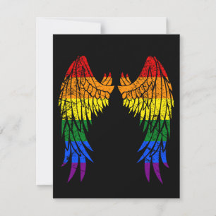 Convite LGBTQ Anjo LGBT Gay