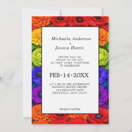 Convite 🌈 LGBTQ Florescem Juntos – Clássico