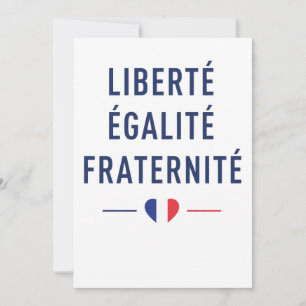Convite Liberdade Igualdade Fraternidade Saudação ao Lema
