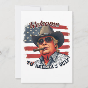 Convite Liberdade para o Golfo Americano de Trump