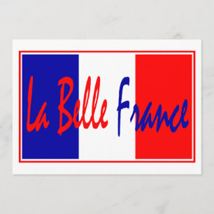 Convite Liberté, Egalité, Fraternité - Evento Tema Fran