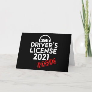 Convite Licença de Driver 2021 Passou Presentes Pela Prime