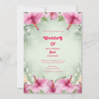 licor de FLORAL WEDDING elegante