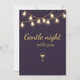 Convite Light Night Party Invite