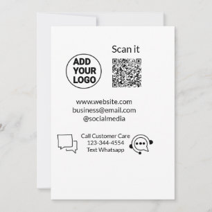 Convite Ligue para o cliente para o texto do serviço de at