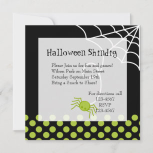 Convite Lil' Green Spider
