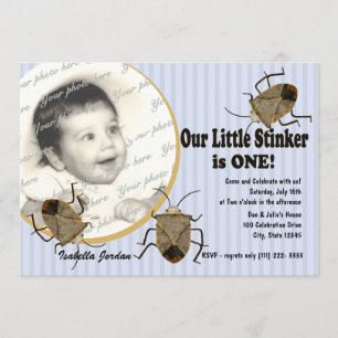 Convite Lil Stinker primeiro aniversario