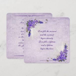Convite Lilac Wedding