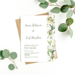 Convite LILY Blossom Elegance