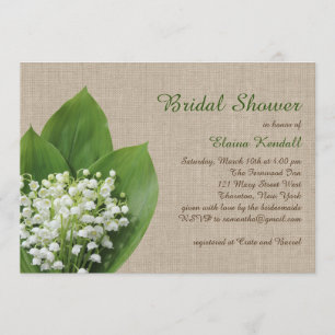 Convite Lily do Chá de panela do Vale