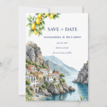 Lima Italiano Costa Amalfi Salvar a Data