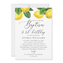 Limão Batismo e primeiro aniversario | Citro de Aq