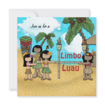 Limbo Luau Festa de aniversário