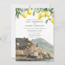 Limões da Costa de Amalfi Itália Foto Casamento
