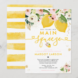 Convite Limon Drive By Chá de panela Lemon Main Squeze (Im