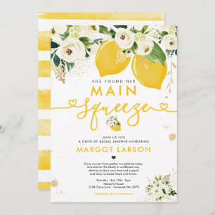 Convite Limon Drive By Chá de panela Lemon Main Squeze (Ro