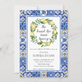 Convite Limon Main Squeeze Chá de panela Mediterrâneo Inv