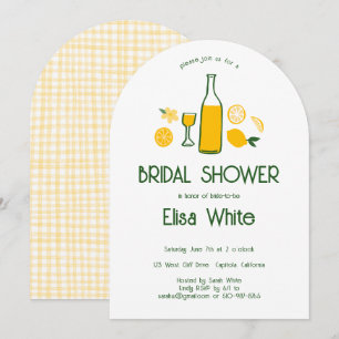 Convite Limoncello Lemonade CUSTOM Chá de panela