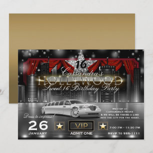 Convite Limousine Luzes Vermelhas da Cidade Ouro Preto Fes