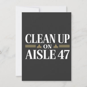 Convite Limpar no Humor Anti-Trump do Aisle 47