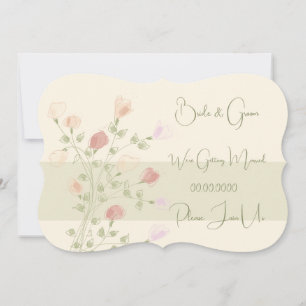 Convite Linda Floral Com Verde