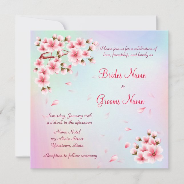 Convite Linda Sakura (Frente)