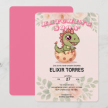 Lindo Dino Rosa Nasce Em Breve