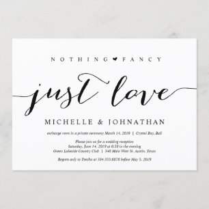 Convite Lindo Preto Nada Chique Só Amor, Casamento às Escu