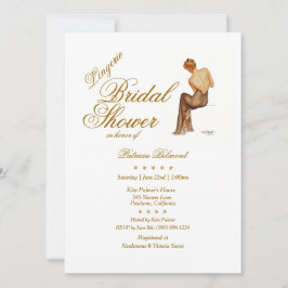 Convite Lingerie Elegante de Pinup Vargas