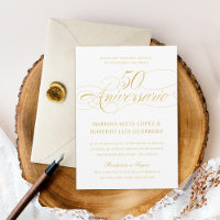 Língua espanhola 50 Aniversario de Bodas Dourado