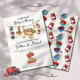 Convite Linha de Chá de fraldas do Mercado dos Agricultore